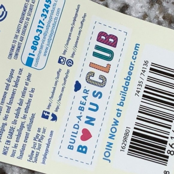 Build A Bear National Teddy Bear Day Plush Limited Edition Toy - Picture 9 of 11